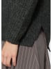 QS Strickpullover langarm in Schwarz