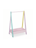 relaxdays Kinder-Kleiderständer in Bunt - (B)64,5 x (H)99 x (T)42 cm
