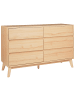 Beliani Kommode SARDIS in Braun - (W) 120 x (H) 75 x (L) 40 cm