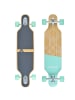 Apollo Twin Tip DT Longboard " Savaii - Bamboo " in holz/türkis