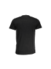 cavalli CLASS Schwarzes Baumwoll-T-Shirt