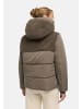 Marikoo Plüschjacke Elidee 16 in Stone Brown