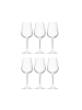 Butlers 6x Rotweingläser 480ml SANTÉ in Transparent