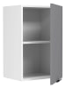 VCM  Küchenschrank B. 40 cm Hängeschrank Küche Fasola in Weiß / Anthrazit