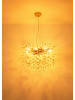 Globo lighting Luster "QUEENA" in gold