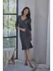 LASCANA Strickkleid in anthrazit-melange