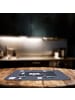 relaxdays Pokermatte in Schwarz - (B)100 x (T)60 cm