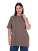 Ulla Popken Shirt in dunkles taupe