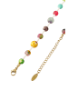 IZIA Women Necklace in White Multicolor
