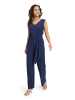 BETTY & CO Jumpsuit mit Plissee in Navy Blue