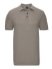 John Devin Kurzarmshirt in taupe