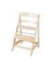 roba Treppenhochstuhl 'Sit Up Flex' - Hochstuhl mitwachsend aus Holz - Natur