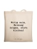 Mr. & Mrs. Panda Schultasche Spruch Mutig zu seinen Meinungen st... in Creme
