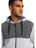 Bruno Banani Kapuzensweatjacke BAILEY in Grau / Melange