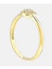 Vanlere Verlobungsring aus 375 Gelbgold mit Zirkonia