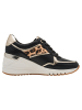 Marco Tozzi Sneaker in BLACK/LEO