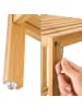 tectake Badregal Paola 33 x 33 x 141 cm, braun