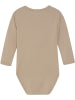 Minymo Kinder Langarmbody "Body LS" in Braun