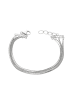 faina Women Multi Chain Bracelet in Silver