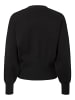 Pieces Strickjacke in Black