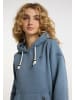 Schmuddelwedda Hoodie in Blau Melange