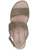 Caprice Sandalen in Olive