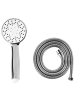 Beliani Wannenarmaturen MACAY in Silber - (W) 9 x (H) 23 x (L) 4 cm