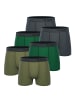 Unbekannt Boxershorts My Essential 6 Pack Boxers Cotton Bio in Green