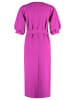 TAIFUN Kleid Langarm kurz in Fuchsia