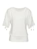 LASCANA Rundhalsshirt in creme