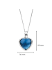 Ti Sento Milano Halskette Aquatic Love in blau