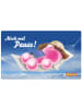 United Labels Gelini Brotdose mit Trennwand - Mach mal Pause - Rosa in rosa