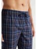 Bugatti Pyjamahose Web Florenz in blau-dunkel-Karo