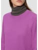 QS Strickpullover langarm in Lila