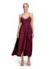 Vera Mont Abendkleid mit Volant in Wild Ruby