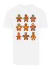 F4NT4STIC T-Shirt Marvel Universe Christmas Lebkuchen Avengers in weiß