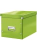 Leitz Archivbox Click & Store Wow Cube L Hartpappe grün