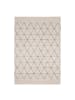 home24 home24 Kurzflorteppich 160 x 230 cm (1er Set) - Creme - Mischgewebe - 160.0 x 1.3 x 230.0 cm in Creme