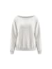 IZIA Women Sweatshirt in Offwhite