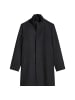 Marc O'Polo Stehkragen-Wollmantel regular in Dark Grey Melange