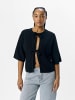 Object Strickjacke in Black