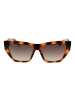 Guess Frauen Sonnenbrille Katzenauge Braun