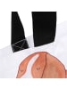 Mr. & Mrs. Panda Damen Schultertasche Hund Basset Hound ohne Spruch in Weiß