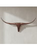 KADIMA DESIGN Deko Geweih Bull M WL1.394 100 cm Aluminium Design Hörner, in Bronze