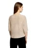 Betty Barclay Strickpullover kurzarm in Grau Beige