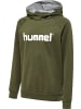 Hummel Hummel Cotton Kapuzenpullover Hmlgo Multisport Kinder Atmungsaktiv in GRAPE LEAF