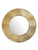 KADIMA DESIGN Wandspiegel 74 cm Metall Design Hängespiegel , Aluminium