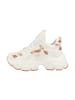 Buffalo Sneaker low Binary Rose 2.0 in weiss