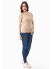 Organication Top "WCASUAL013" in Zartbeige