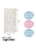 TupTam Baby Kinder Spannbettlaken 2er Pack in beige